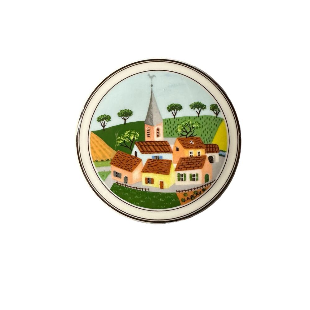 Vintage Villeroy & Boch Design Naif by Gerard Laplau Wedding‎ Trinket Box French